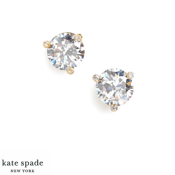 NEW kate spade Rise and Shine CZ Stud Earrings - Picture 1 of 9